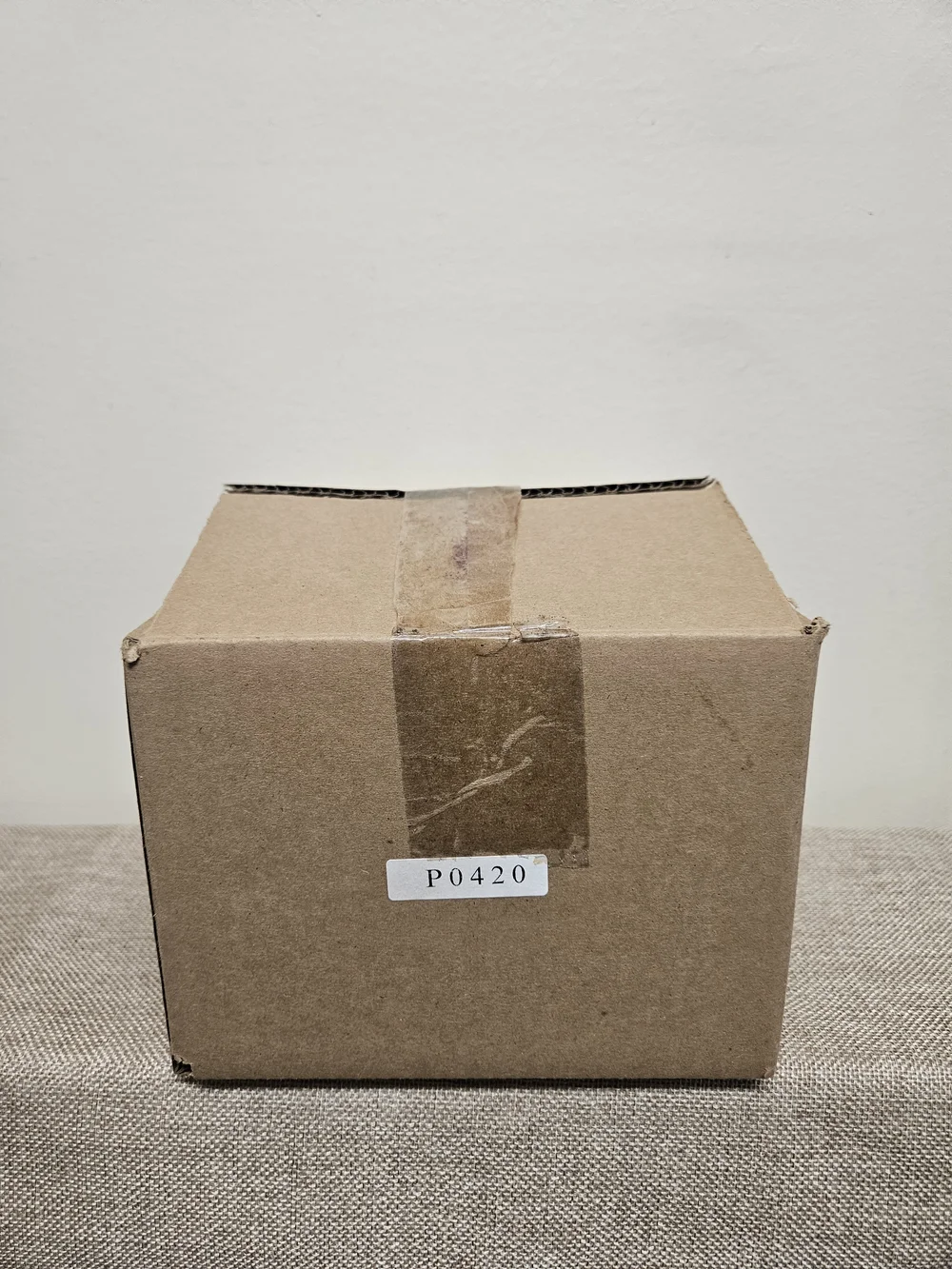 PartyLite Frosted Glass Tulip Peglite Candle Holder P0420 Original Box